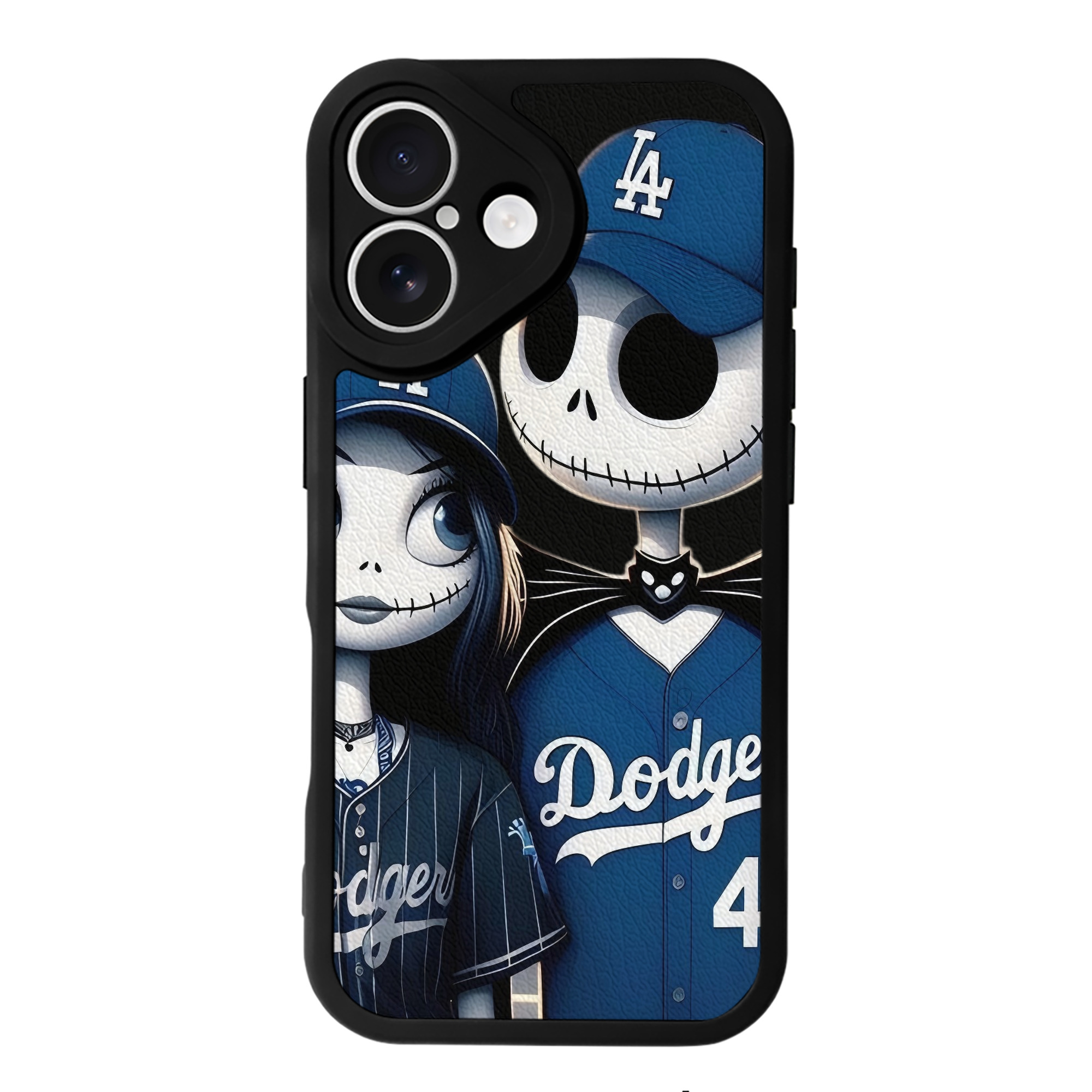  IPhone 16 Silicone Leather Case – UV Print, Lambskin Texture – Perfect Fit, Wireless Charging Compatible, Scratch Resistant, Precise Cutouts – Stylish Protection For IPhone 16